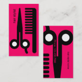 Haar-Stylist-Geschäfts-Karten Visitenkarte (Vorne/Hinten)