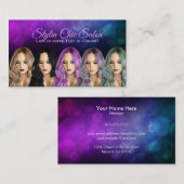 Haar-Stylist-Geschäfts-Karten Visitenkarte (Vorne/Hinten)