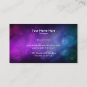 Haar-Stylist-Geschäfts-Karten Visitenkarte (Rückseite)