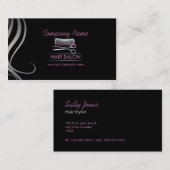Haar-Stylist-Geschäftskarten Visitenkarte (Vorne/Hinten)