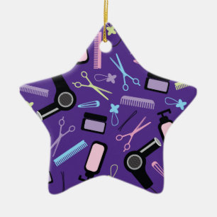 Haar-Stylist-Geschenk-Idee Keramikornament