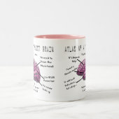 Haar-Stylist-Geschenke "Atlas eines Zweifarbige Tasse (Mittel)
