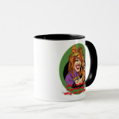 Haar-Stylist-Haltung Tasse (VorderseiteRechts)