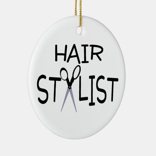 Haar-Stylist Keramikornament (Rechts)