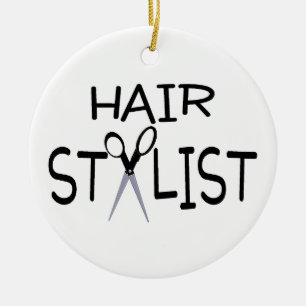 Haar-Stylist Keramikornament