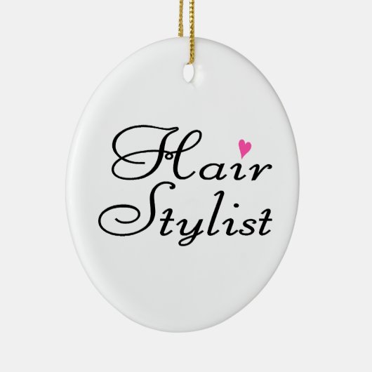 Haar-Stylist Keramikornament (Rechts)