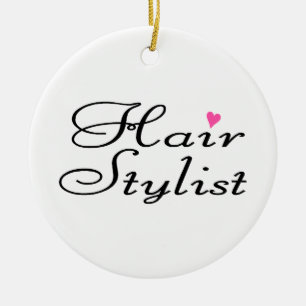 Haar-Stylist Keramikornament