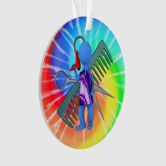 Haar-Stylist Ornament (Vorderseite)