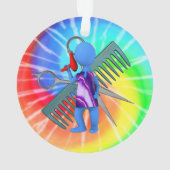 Haar-Stylist Ornament (Rückseite)