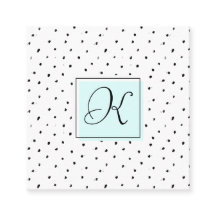 Haar-Stylist-Salon-Monogramm-Verabredungs-Karten