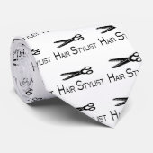 Haar-Stylist (Scheren) Krawatte (Gerollt)