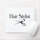 Haar-Stylist-Scheren Mousepad (Mit Mouse)