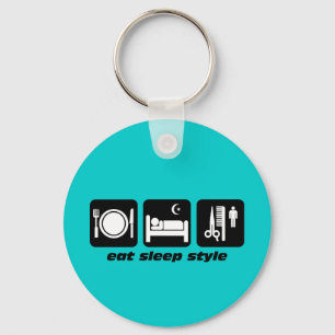 Haar-Stylist Schlüsselanhänger