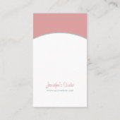 Haar-Stylist-Schönheits-Salon-Geschäfts-Karten Visitenkarte (Rückseite)