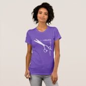 Haar-Stylist T-Shirt (Vorne ganz)