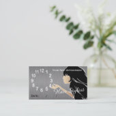 Haar-Stylist-Verabredungs-Erinnerungs-Karten Terminkarte (Stehend Vorderseite)