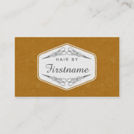 Haar-Stylist-Vintage Eleganz-Geschäfts-Karten Visitenkarte