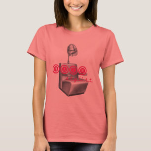 Haar-Stylist-Vintages Trockner-Wecker-T-Shirt T-Shirt