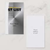 Haar-Stylist Visitenkarte (Vorne/Hinten)