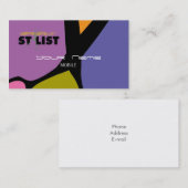 Haar-Stylist Visitenkarte (Vorne/Hinten)