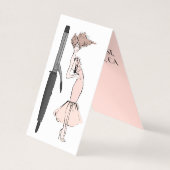 Haar-Stylist Visitenkarten (Vorderseite)