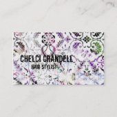 Haar-Stylistkarte Visitenkarte (Vorderseite)