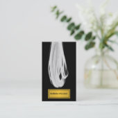 Haar-Stylistsalon Visitenkarte (Stehend Vorderseite)