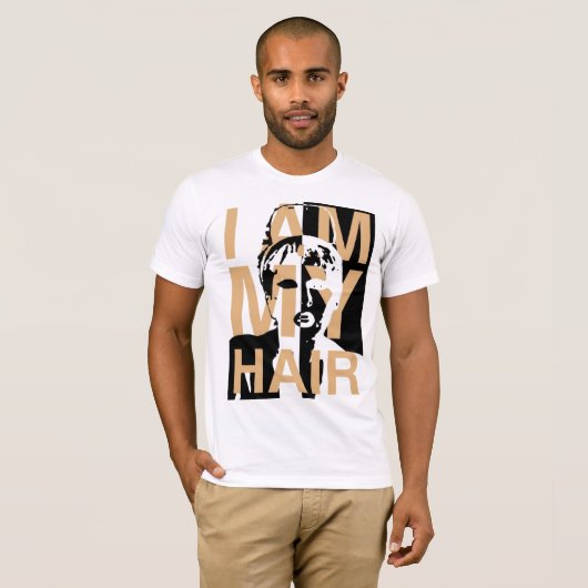 Haar T-Shirt (Vorne ganz)