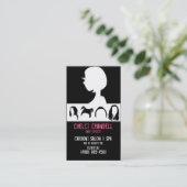 Haar Terminkarte (Stehend Vorderseite)