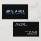 Haar u. Make-upVisitenkarte Visitenkarte (Vorne/Hinten)