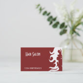 Haar u. Schönheit 1 Visitenkarte (Stehend Vorderseite)