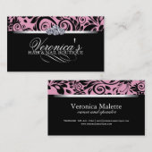 Haar-und Nagel-Salon-Visitenkarten Visitenkarte (Vorne/Hinten)