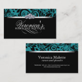 Haar-und Nagel-Salon-Visitenkarten Visitenkarte (Vorne/Hinten)