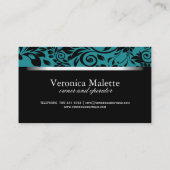 Haar-und Nagel-Salon-Visitenkarten Visitenkarte (Rückseite)