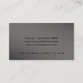 Haar und Schönheits-Salon-Loyalitäts-Karte - Treuekarte (Rückseite)