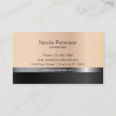 Haar und Schönheits-Salon-Loyalitäts-Karte Treuekarte (Rückseite)