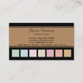 Haar und Schönheits-Salon-Loyalitäts-Karte Treuekarte (Rückseite)