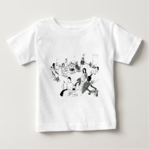 Haar-und Schönheits-Stylist-Kunden Baby T-shirt