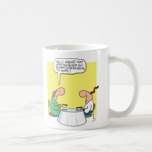 Haar-Verdickungsmittel Kaffeetasse (Rechts)