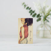 Haar Visitenkarte (Stehend Vorderseite)