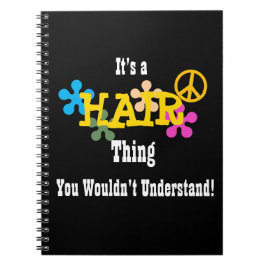 Haar-Zeitschrift Notizblock