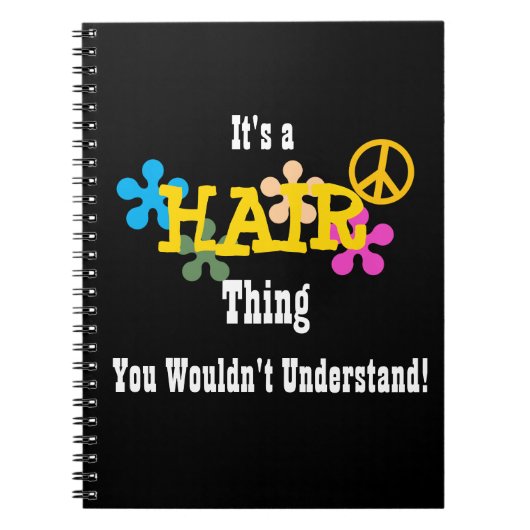 Haar-Zeitschrift Notizblock (Vorderseite)