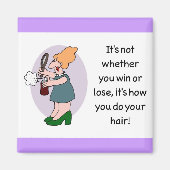 Haarartikel Magnet (Vorne)