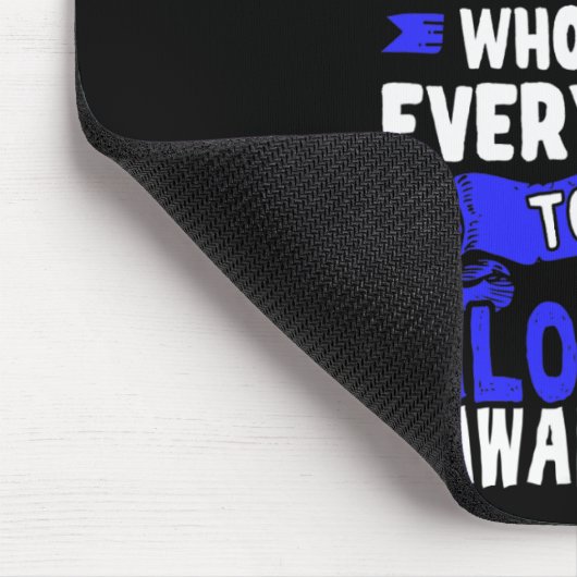 Haarausfall Bewusstsein - Alopezie Areata Mousepad (Ecke)