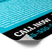 Haarausfall, Dermatologe, Klinik für Dermatologie Poster (Ecke)