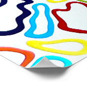 Haarbänder 24 x 36 Poster (Ecke)