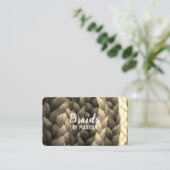 Haarbräder Custom QR Visitenkarte (Stehend Vorderseite)