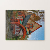 Haardt Corner House Darmstadt Hesse Deutschland. Puzzle (Horizontal)