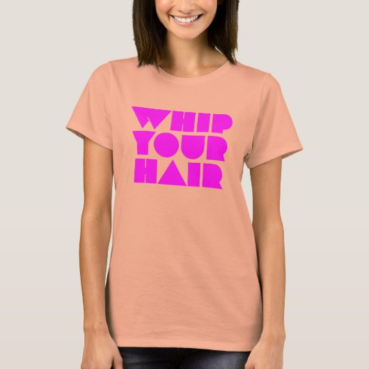 Haare hüpfen T-Shirt (Vorderseite)