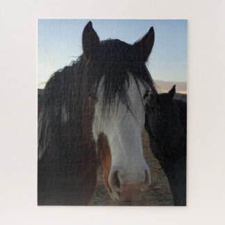 Haare im Augen-Puzzle Puzzle